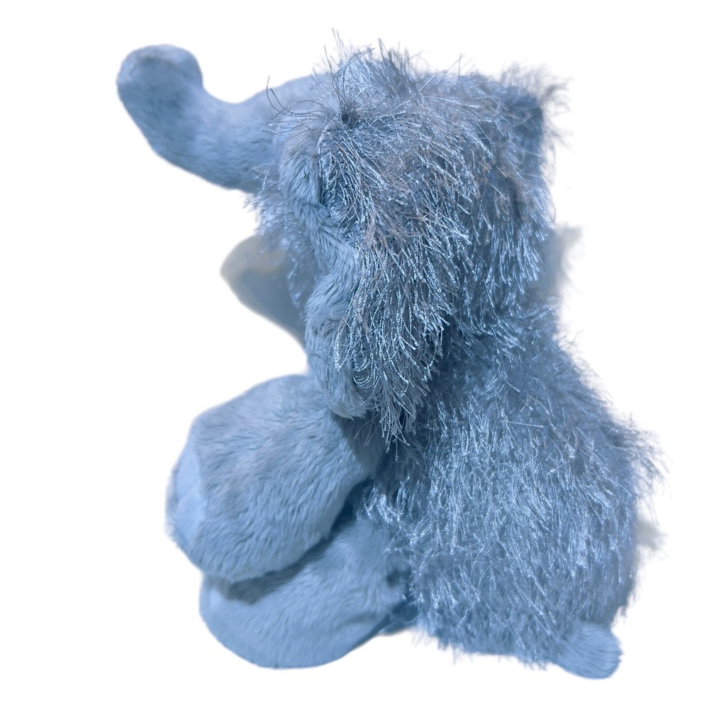 Webkinz Ganz Grey Elephant Beanie 10" Plush Stuffed Animal Toy Shaggy No Code